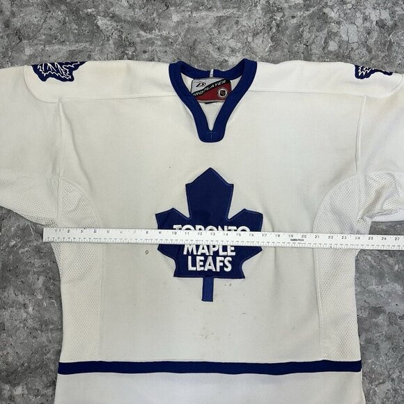Vintage Pro Player NHL Toronto Maple Leafs Sewn Jersey Size Large ( READ ) - Picture 8 of 9